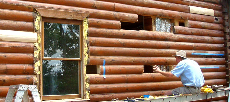 Log Home Repair Coldwater, Ohio