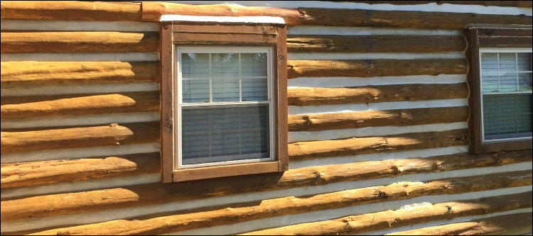 Log Home Whole Log Replacement  Chickasaw, Ohio