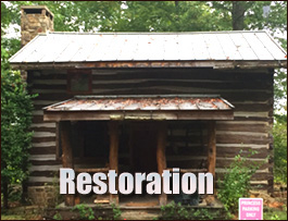 Historic Log Cabin Restoration  Mercer County, Ohio